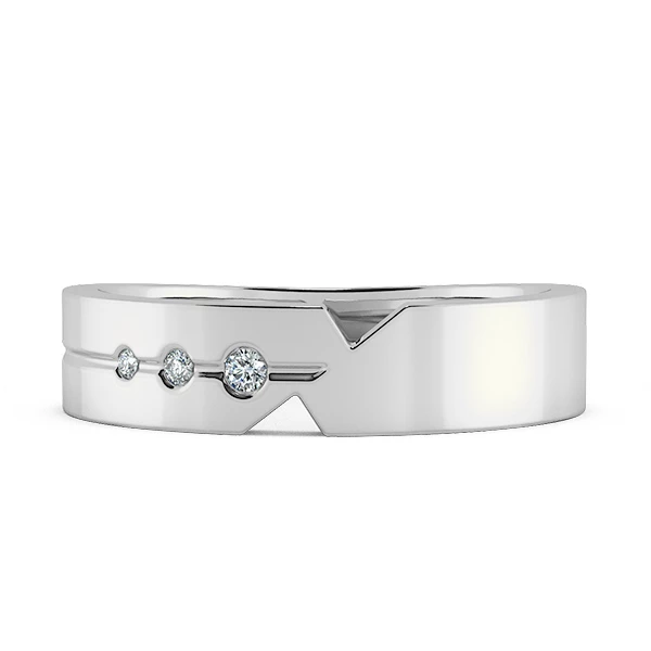 Modern Wedding Band Set NCC2022 3